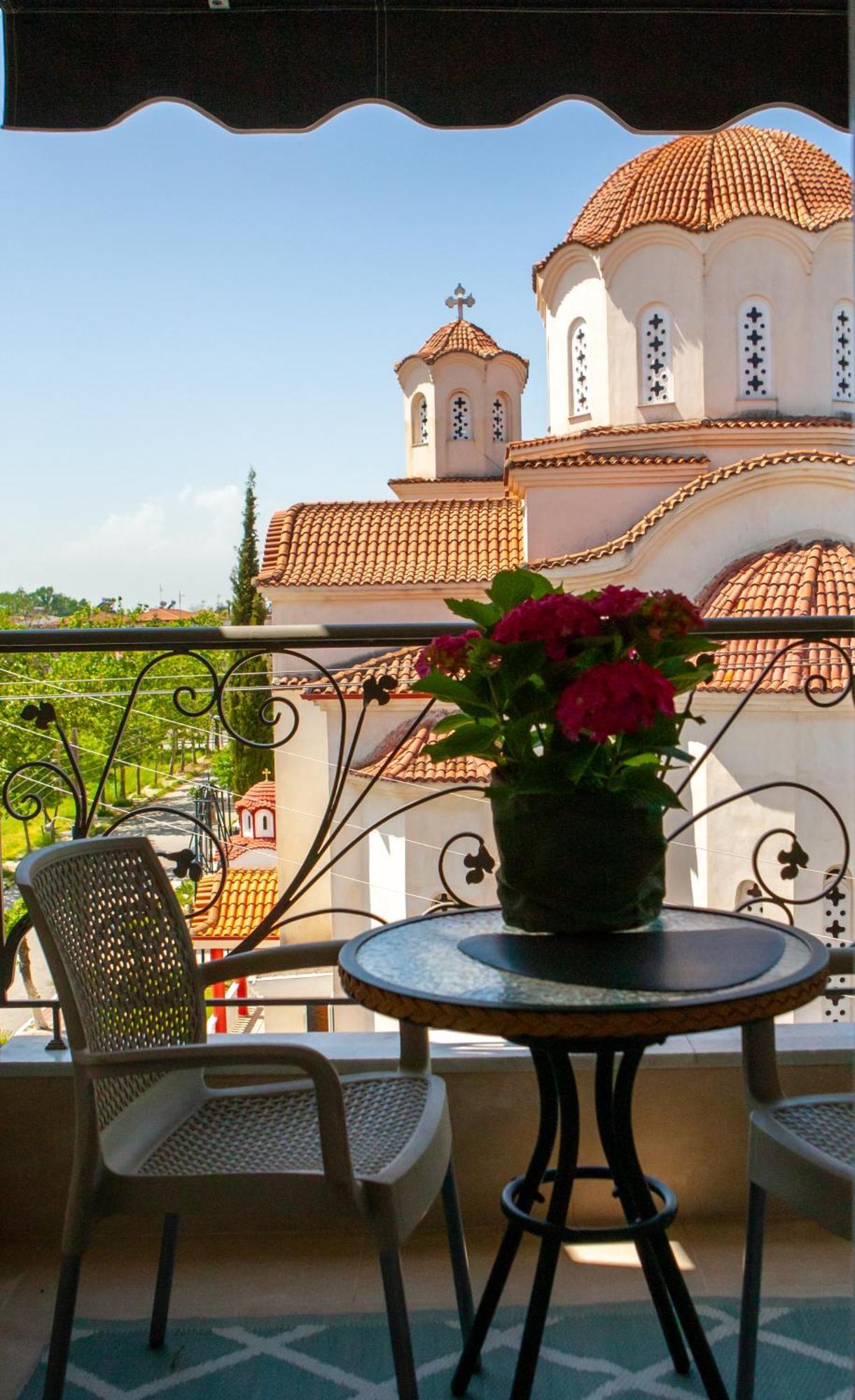 Art Hotel Aronos โอลิมเปียกี อักติ ภายนอก รูปภาพ