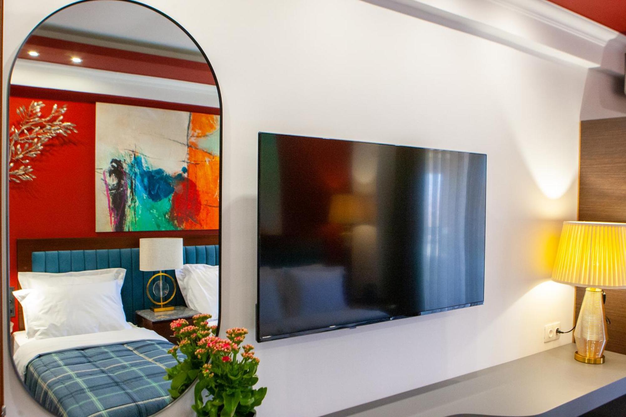 Art Hotel Aronos โอลิมเปียกี อักติ ภายนอก รูปภาพ