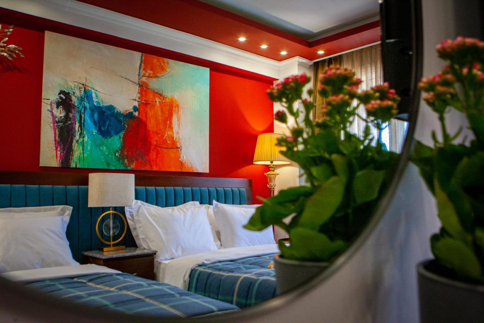 Art Hotel Aronos โอลิมเปียกี อักติ ภายนอก รูปภาพ